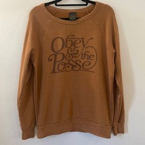 Obey pullover sweater